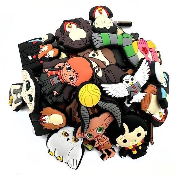 *NEW - 6-pcs* MAGICAL Harry Potter Shoe Charms for Your Crocs (Assort. C) - Picture 5 of 9